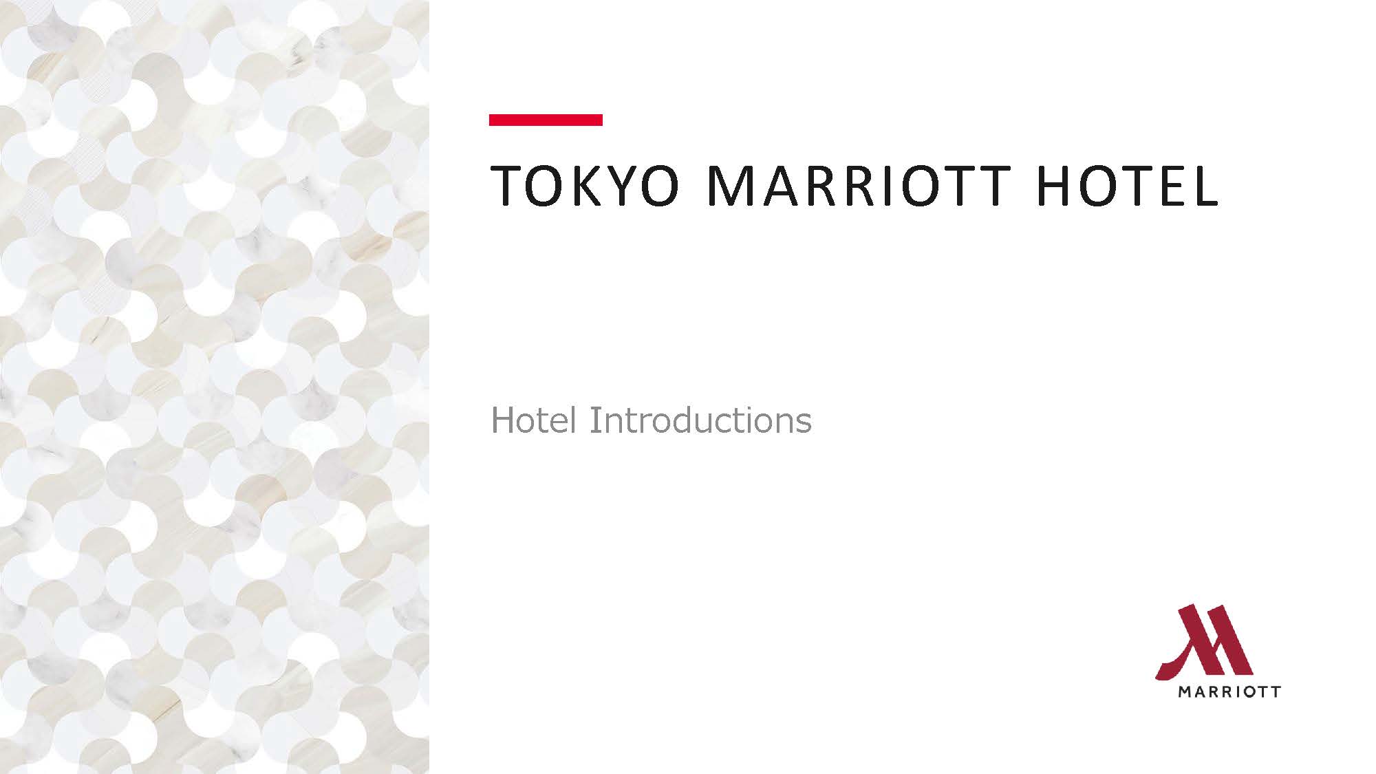 Tokyo Marriott Hotel